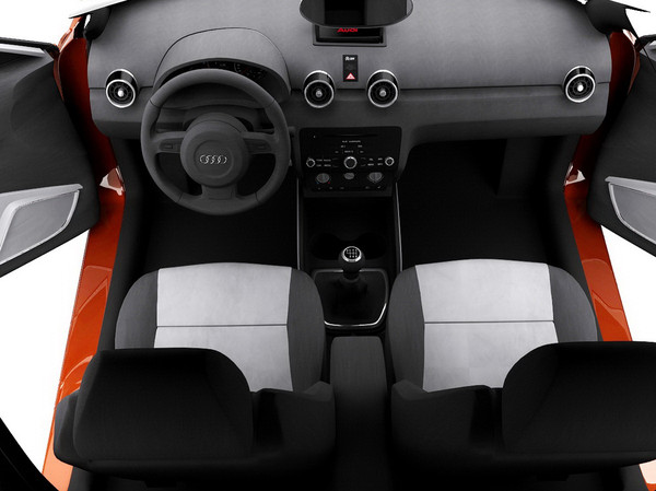 audi car 3d model - Audi A1 (2011) by Swan3DStudios